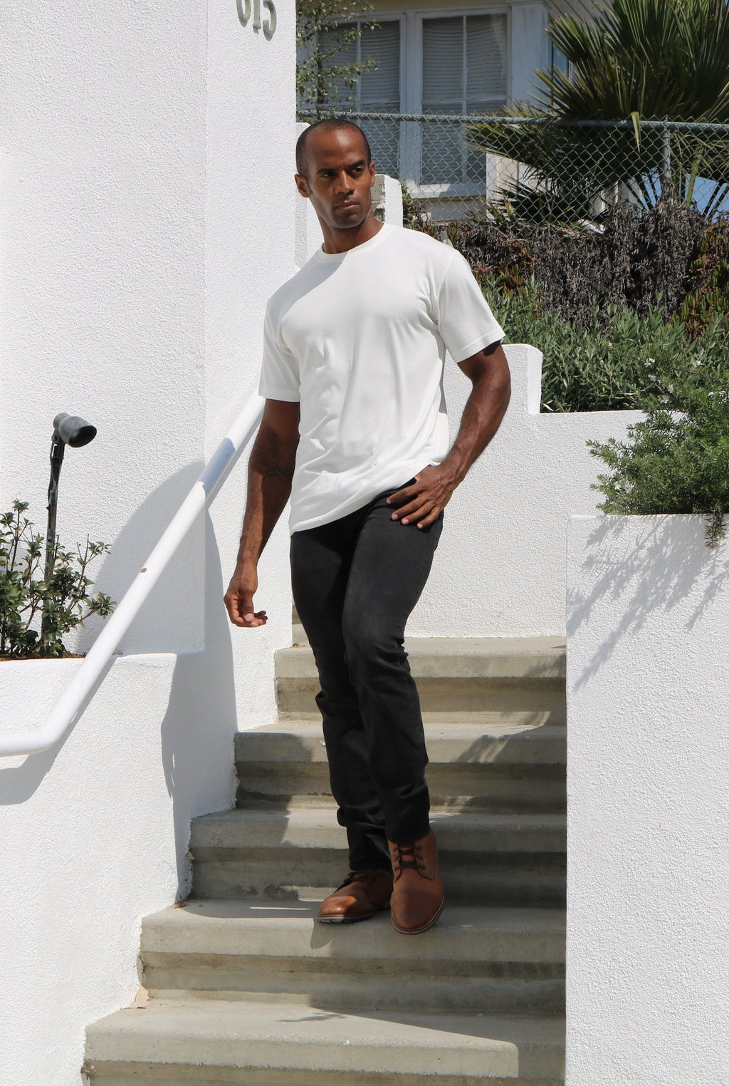 The Original Men's Bamboo Viscose/Organic Cotton Short Sleeve T-Shirt - Classic Cut